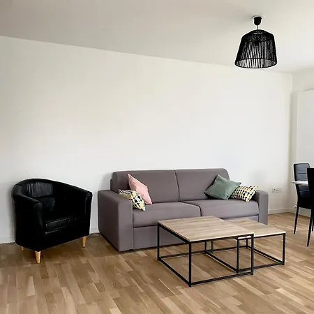 3 Pieces Tout Neuf De Haut Standing A 10Mn De Paris Avec Terrasse Vue Sacre Coeur Asnieres-sur-Seine Exterior photo