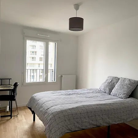 3 Pieces Tout Neuf De Haut Standing A 10Mn De Paris Avec Terrasse Vue Sacre Coeur Asnieres-sur-Seine Exterior photo